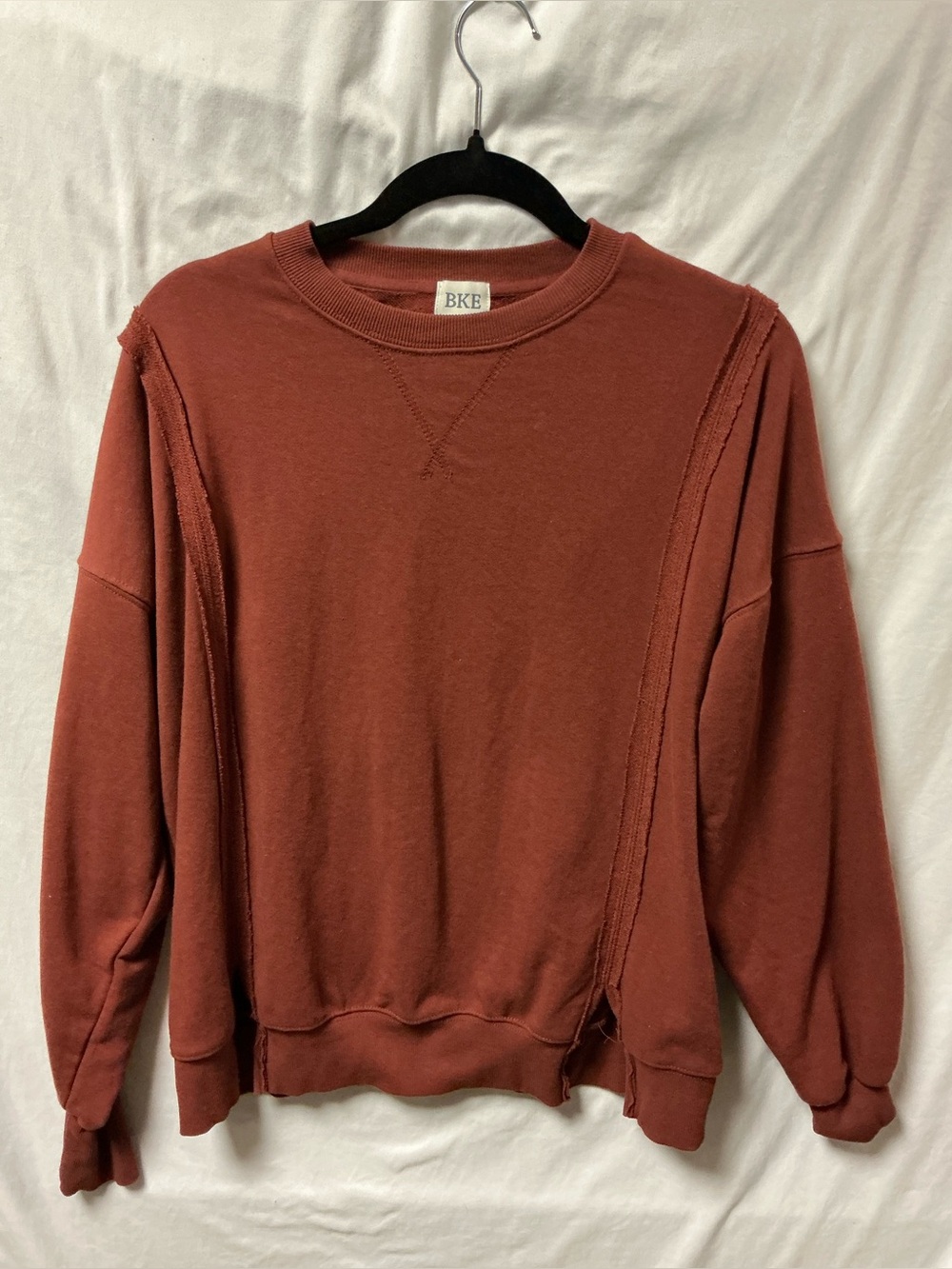 BKE Rust Crewneck Sweatshirt - Women's